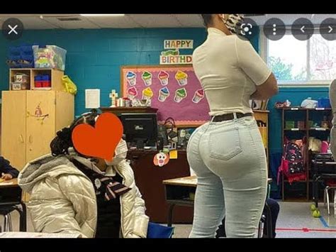 candid teacher booty